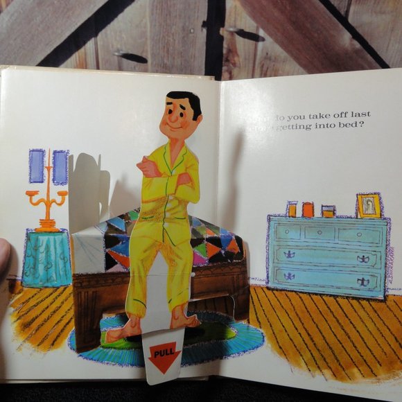 Bennetts Cerf's Vtg Pop-up Sillies riddles Childrens book. 70's Random house - Picture 5 of 5